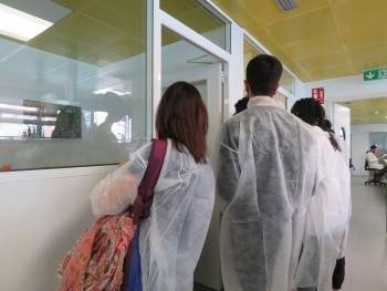 Visita dels alumnes de 4t d’ESO de l’Institut Escola Mar Mediterrània